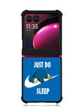 Snorlax Drooling In Sleep Motorola Moto Razr Plus 2023 , Moto Razr+ 2023 Case OV10428