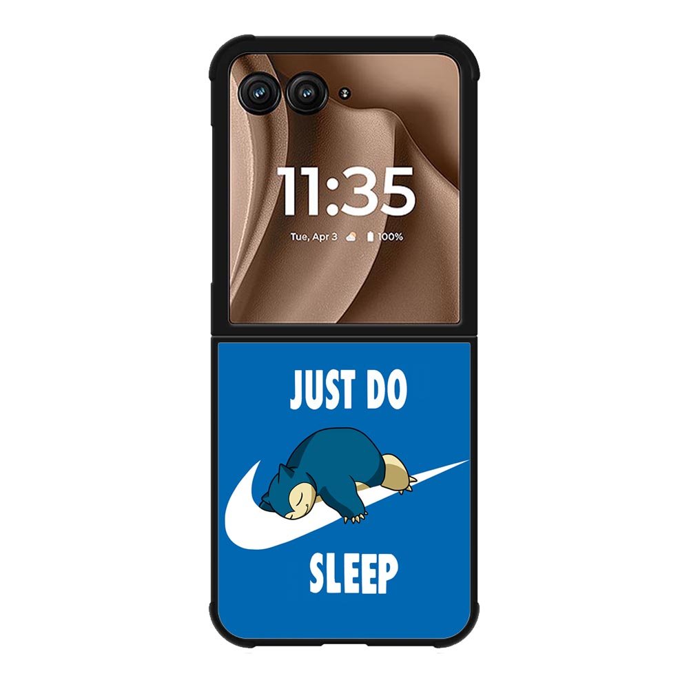 Snorlax Drooling In Sleep Motorola Moto RAZR Plus 2025 Case OV10428