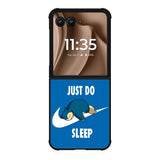 Snorlax Drooling In Sleep Motorola Moto RAZR Plus 2025 Case OV10428