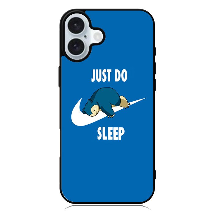 Snorlax Drooling In Sleep iPhone 16 Plus Case QC10428
