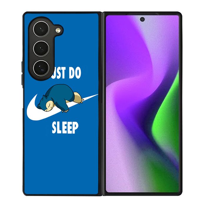 Snorlax Drooling In Sleep Samsung Galaxy Z Fold 6 5G 2024 Case OV10428