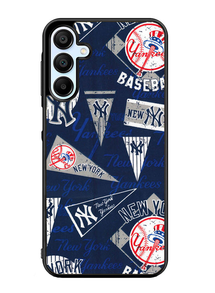 New York Yankees Vintage Samsung Galaxy A35 5G Case OV10514