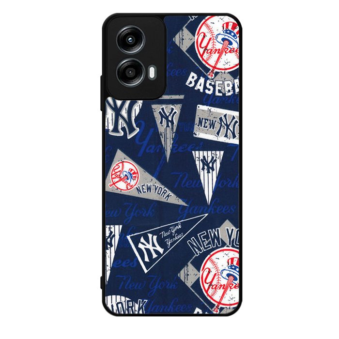 New York Yankees Vintage Motorola Moto G Play 2024 Case OV10514