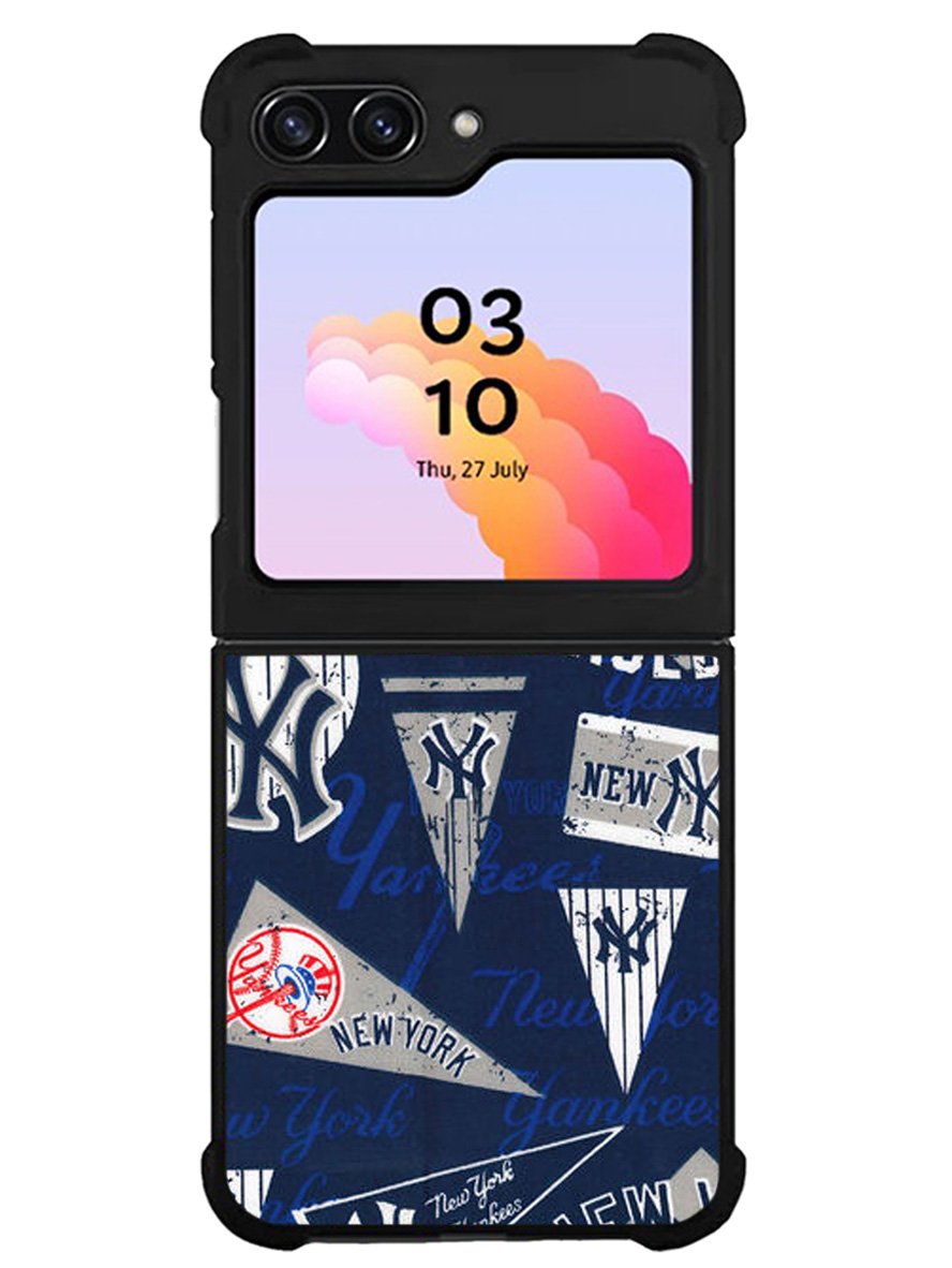 New York Yankees Vintage Samsung Galaxy Z Flip 5 5G 2023 Case OV10514
