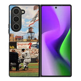 New York Yankees Vintage Samsung Galaxy Z Fold 6 5G 2024 Case OV10515