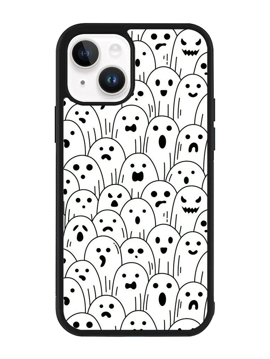 Ghost Pattern iPhone 14 Plus Case QC10580