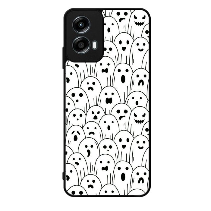 Ghost Pattern Motorola Moto G Play 2024 Case OV10580