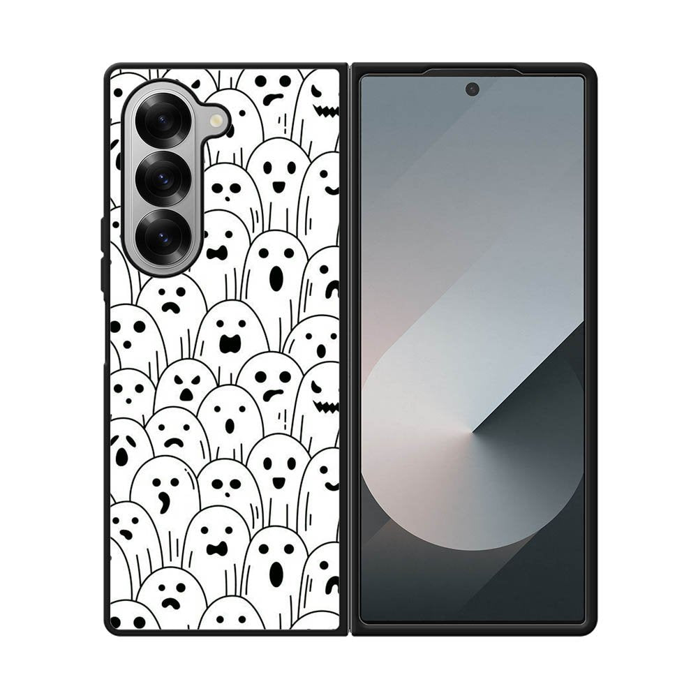 Ghost Pattern Samsung Galaxy Z Fold 7 5G Case QC10580