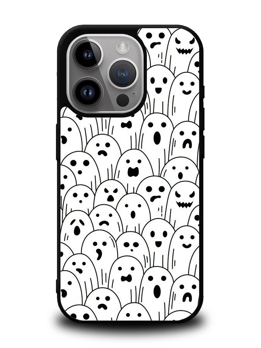 Ghost Pattern iPhone 16 Pro Case OV10580