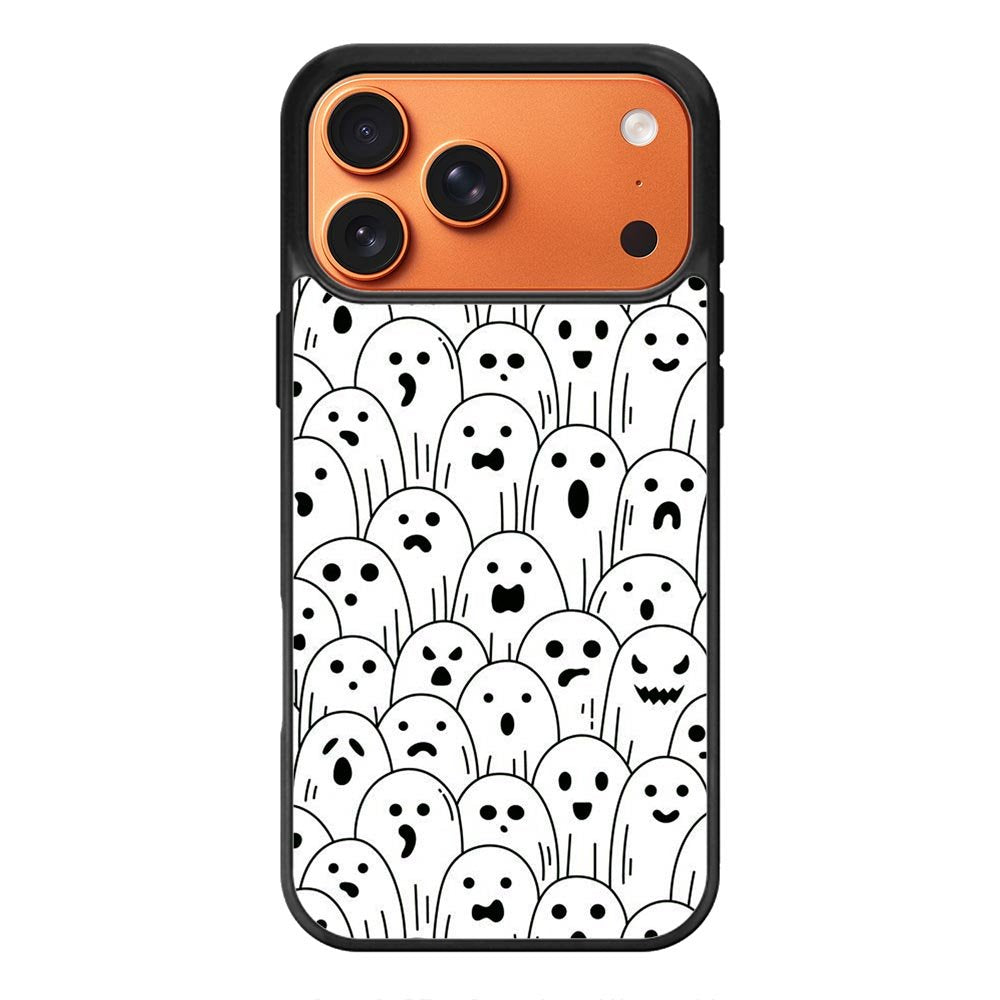 Ghost Pattern iPhone 17 Pro Max Case QC10580