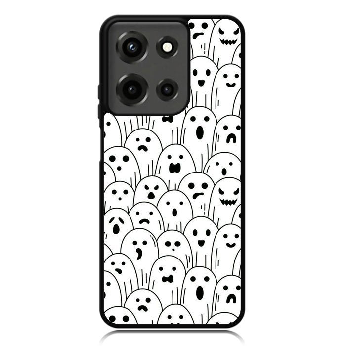 Ghost Pattern Motorola Moto G 5G 2025 Case OV10580