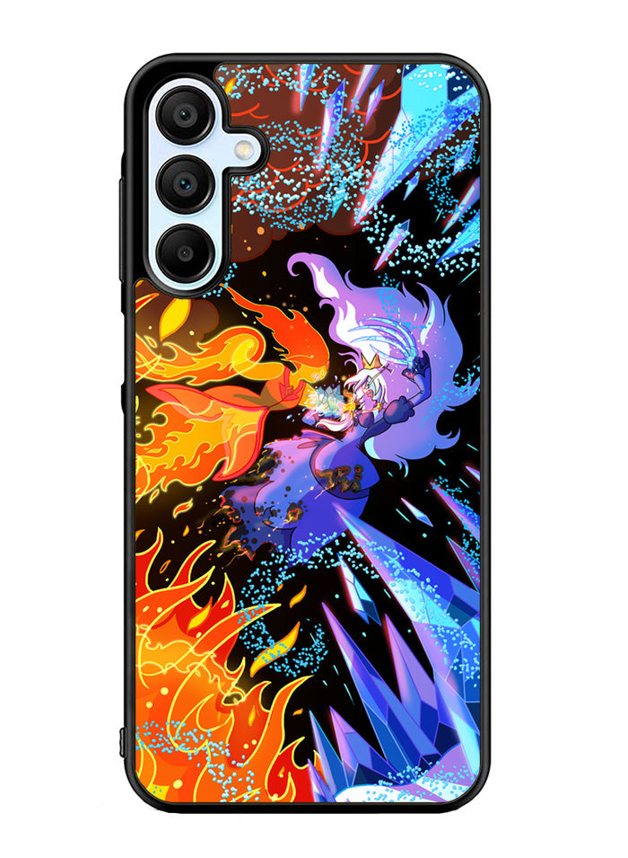 Adventure Time Ice King VS Flame Princess Samsung Galaxy A35 5G Case OV10629