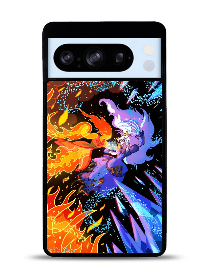 Adventure Time Ice King VS Flame Princess Google Pixel 8 Pro Case QC10629