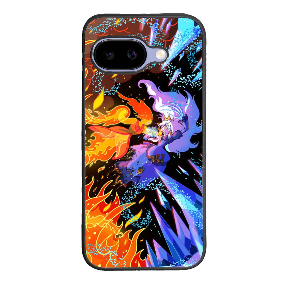 Adventure Time Ice King VS Flame Princess Google Pixel 10A Case QC10629
