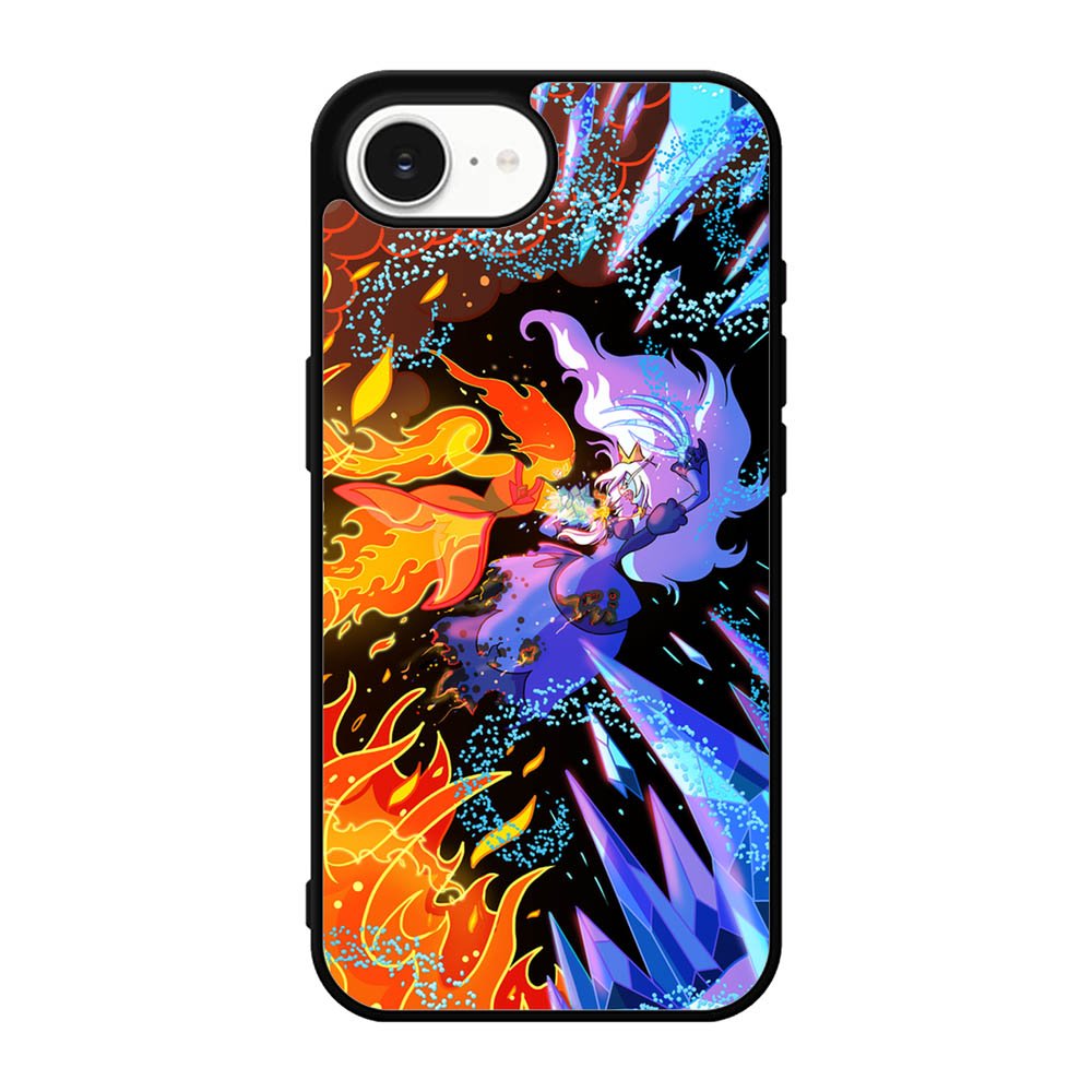 Adventure Time Ice King VS Flame Princess iPhone 17e Case QC10629