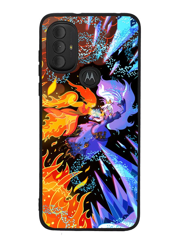 Adventure Time Ice King VS Flame Princess Motorola Moto G Pure 2021 , Moto G Power 2022 Case OV10629