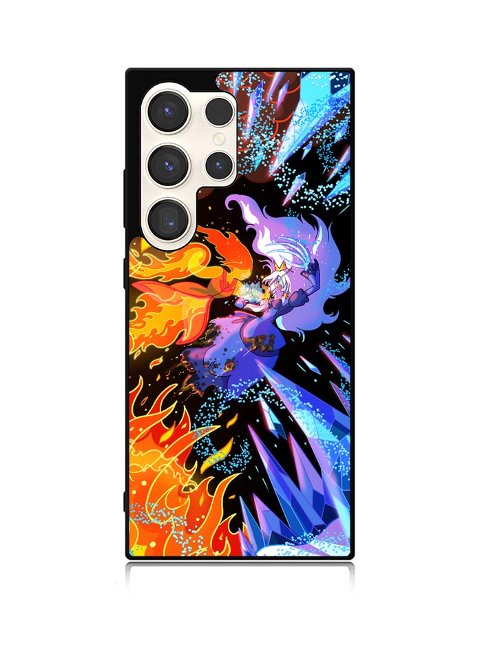 Adventure Time Ice King VS Flame Princess Samsung Galaxy S25 Ultra 5G Case QC10629
