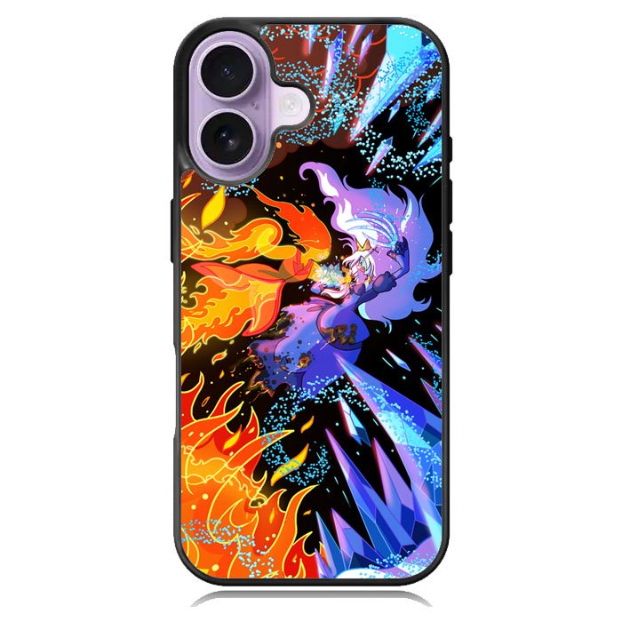 Adventure Time Ice King VS Flame Princess iPhone 17 Case OV10629