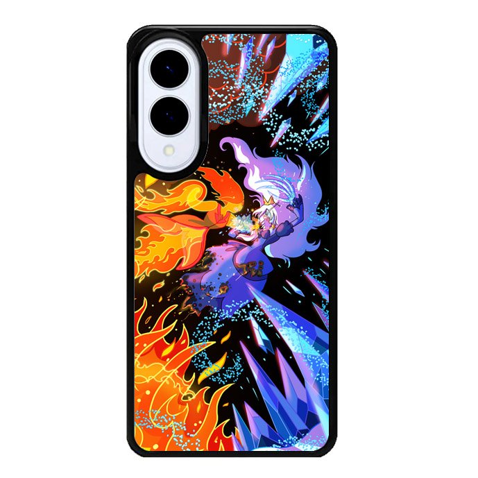 Adventure Time Ice King VS Flame Princess Samsung Galaxy S25 Edge 5G Case OV10629