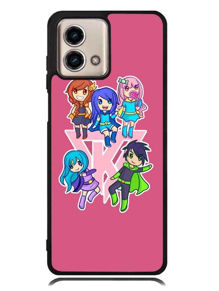 Funneh and the Krew Pink Motorola Moto G Stylus 5G 2023 Case OV10573