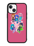 Funneh and the Krew Pink iPhone 14 Case QC10573