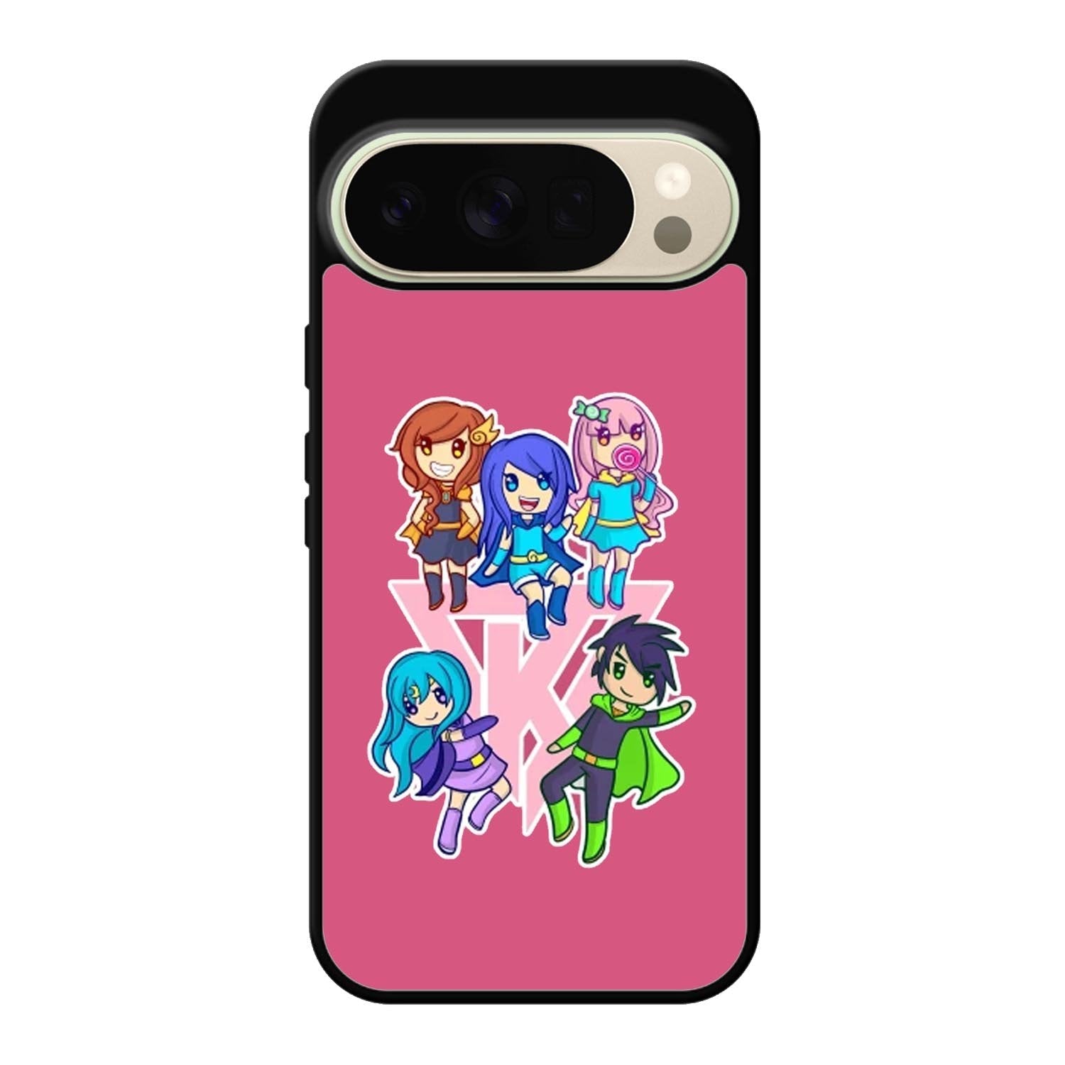 Funneh and the Krew Pink Google Pixel 10 Pro Case QC10573