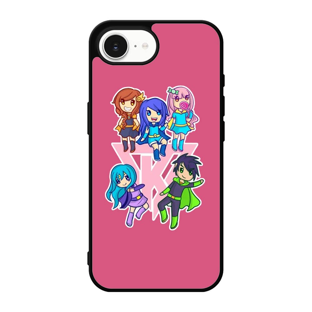 Funneh and the Krew Pink iPhone 17e Case OV10573