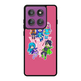 Funneh and the Krew Pink Motorola Moto Edge 60 Pro Case QC10573