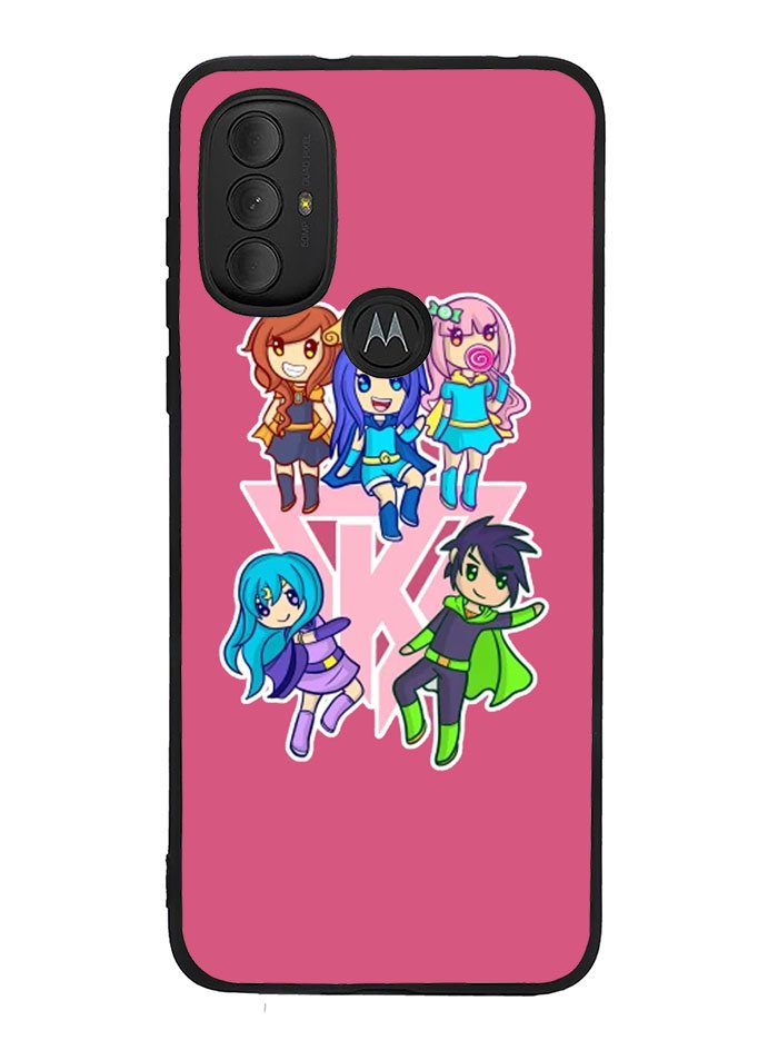 Funneh and the Krew Pink Motorola Moto G Pure 2021 , Moto G Power 2022 Case OV10573