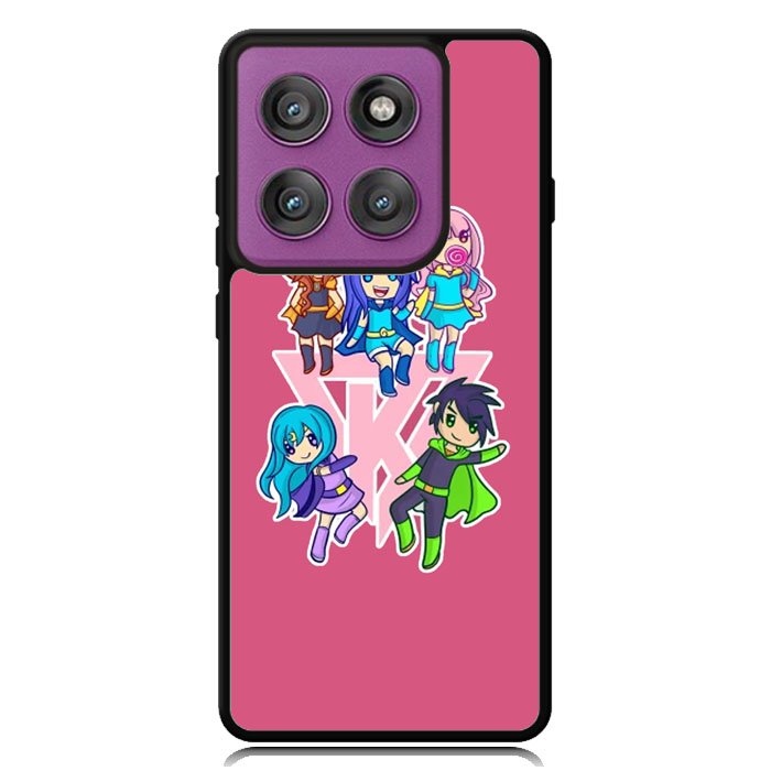 Funneh and the Krew Pink Motorola Moto Edge 2025 | Moto Edge 60 Fusion | Moto Edge 60 Pro Case OV10573
