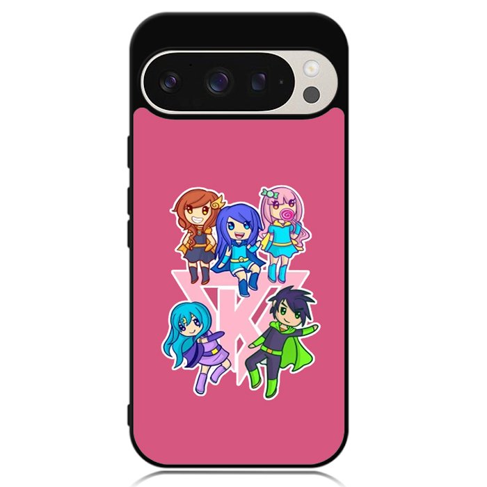 Funneh and the Krew Pink Google Pixel 9 | Pixel 9 Pro Case OV10573