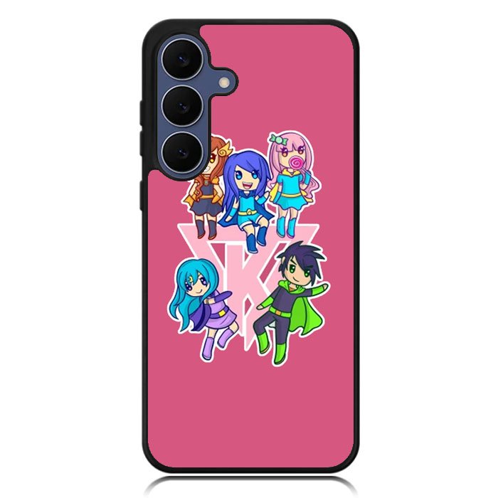 Funneh and the Krew Pink Samsung Galaxy S25 FE Case OV10573