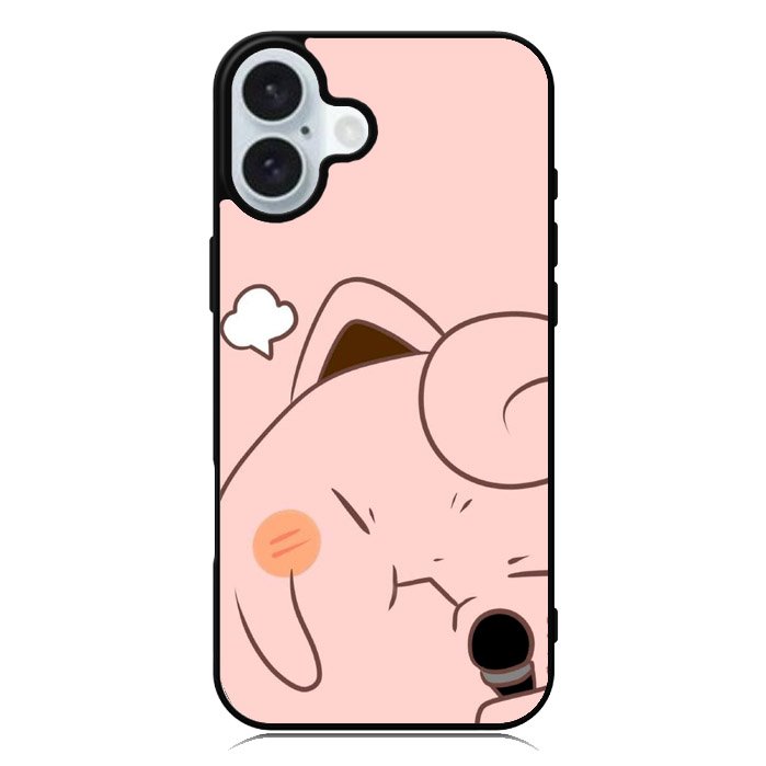 jigglypuff pokemon iPhone 16 Plus Case QC10605