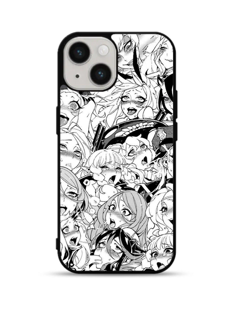 Ahegao Faces iPhone 15 Plus Case