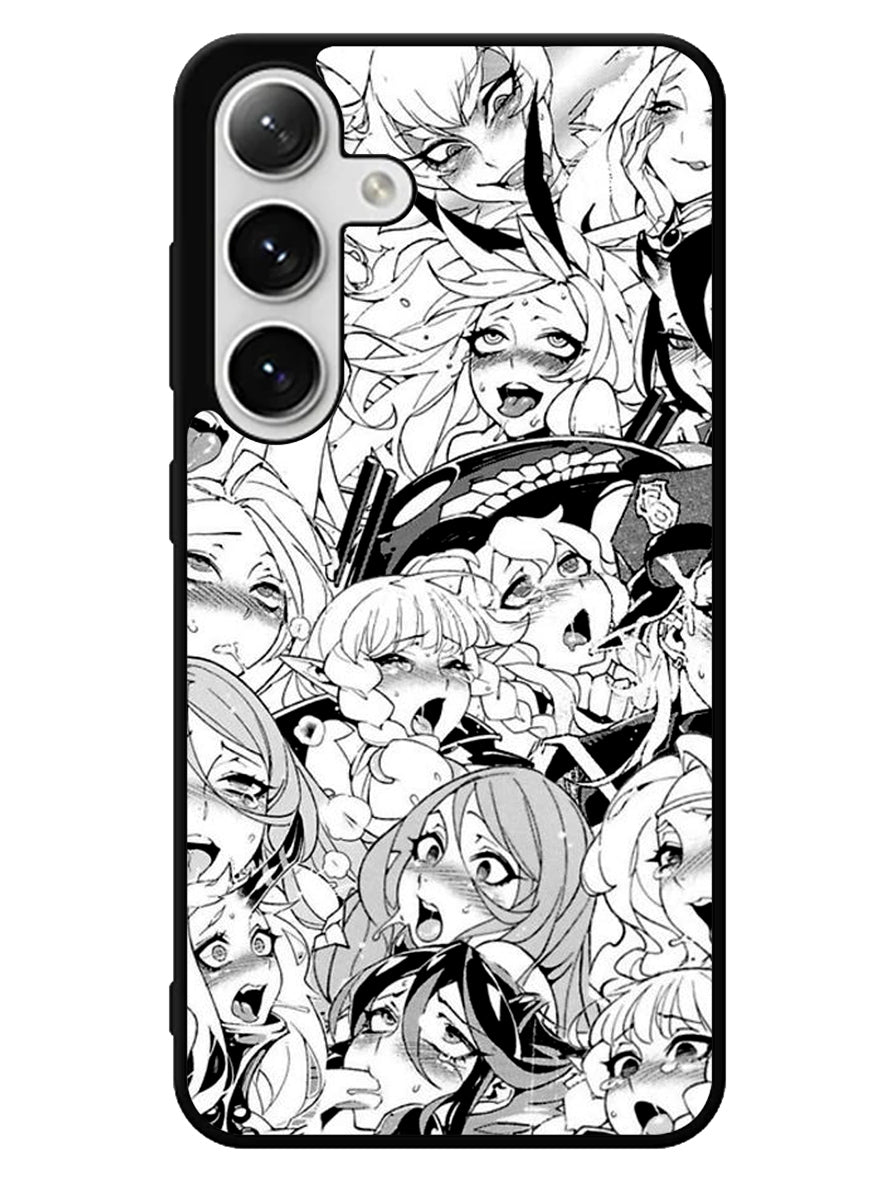 Ahegao Faces Samsung Galaxy S24 5G Case