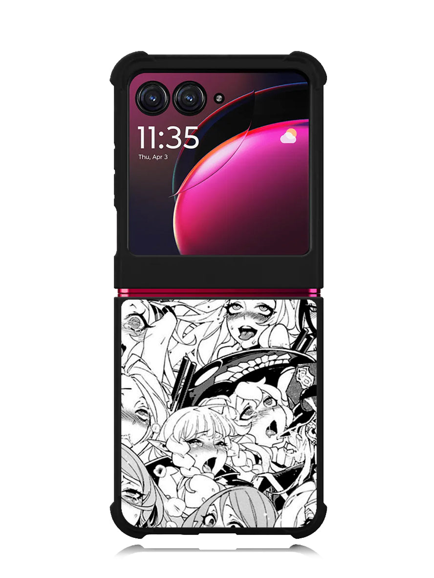 Ahegao Faces Motorola Moto Razr Plus 2023 , Moto Razr+ 2023 Case