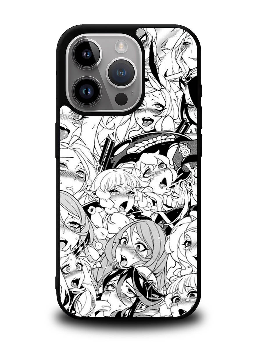 Ahegao Faces iPhone 16 Pro Max Case