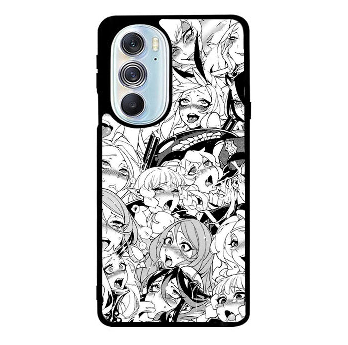 Ahegao Faces Motorola Moto Edge 2022 Case