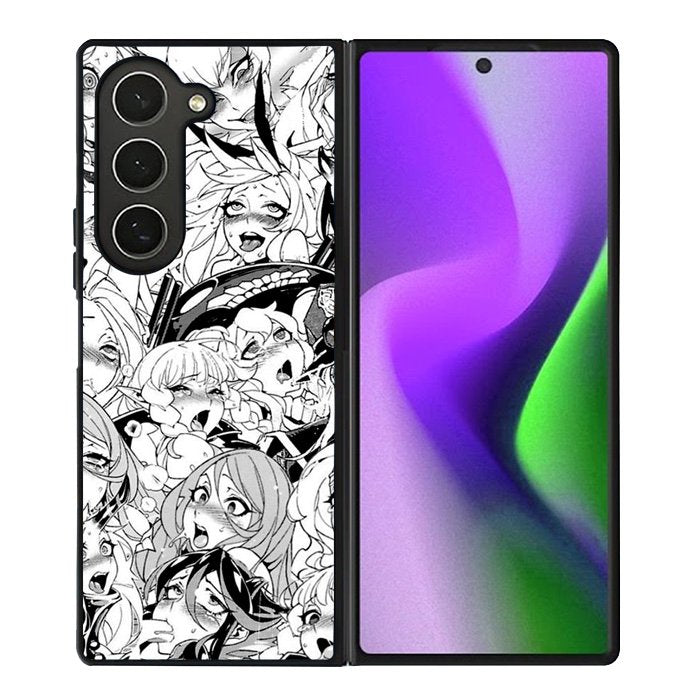 Ahegao Faces Samsung Galaxy Z Fold 6 Case