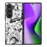 Ahegao Faces Samsung Galaxy Z Fold 6 Case