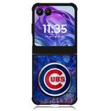 Chicago Cubs Logo 4th Motorola Moto Razr Plus 2024 , Moto Razr+ 2024 Case
