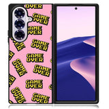 Game Over Pattern Samsung Galaxy Z Fold 7 Case OV10576