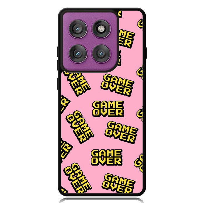 Game Over Pattern Motorola Moto Edge 2025 | Moto Edge 60 Fusion | Moto Edge 60 Pro Case OV10576