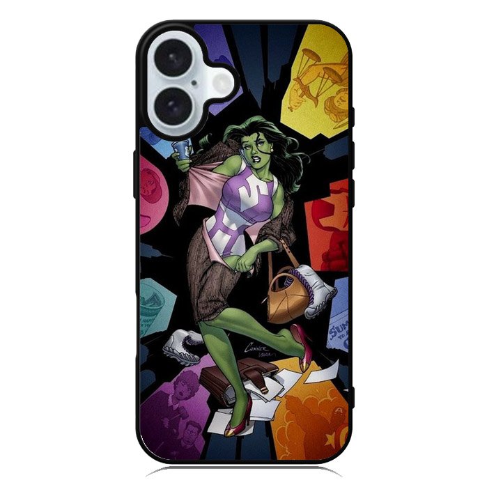 she hulk iPhone 16 Plus Case QC10323