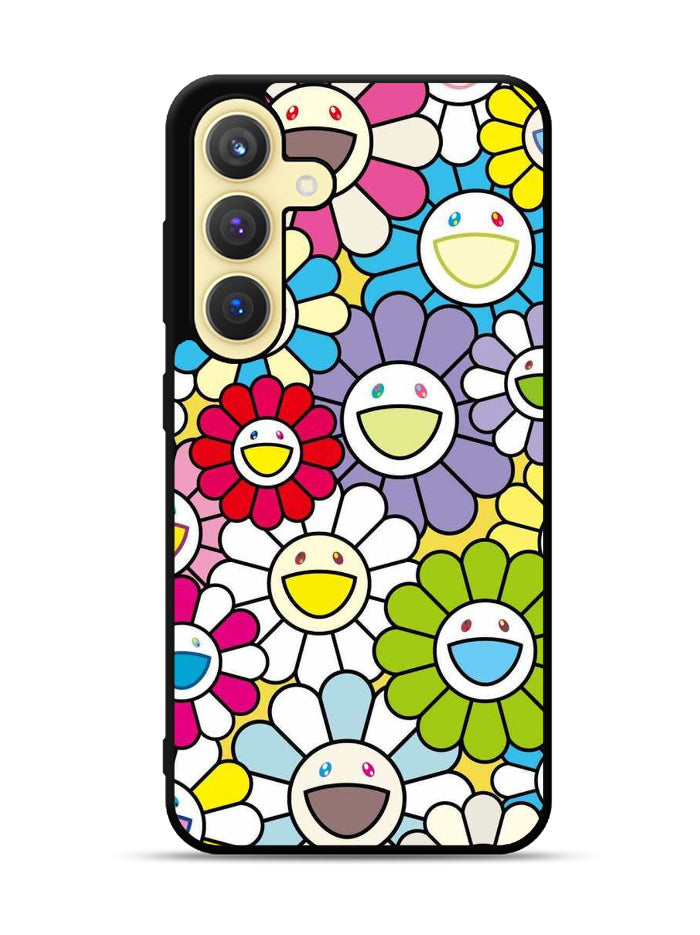 takashi murakami flowers colorful Samsung Galaxy S25 Plus 5G , Samsung Galaxy S25+ 5G Case OV10222