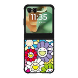 takashi murakami flowers colorful Motorola Moto RAZR 2025 Case OV10222