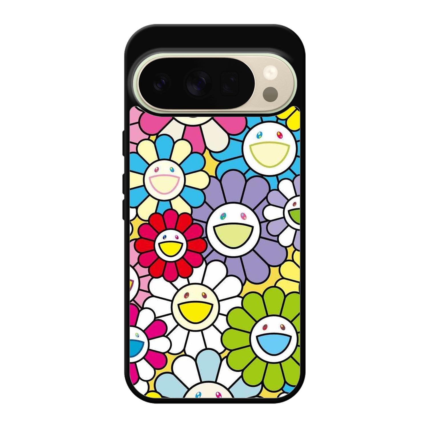 takashi murakami flowers colorful Google Pixel 10 Pro Case OV10222