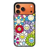 takashi murakami flowers colorful iPhone 17 Pro Max Case OV10222