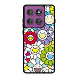 takashi murakami flowers colorful Motorola Moto Edge 60 Pro Case OV10222