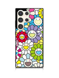 takashi murakami flowers colorful Samsung Galaxy S25 Ultra 5G Case QC10222